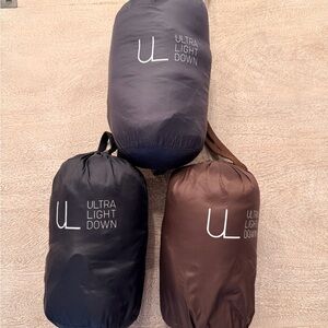 Uniqlo Packable UL Ultra Light Down Jacket and Vests